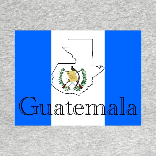Guatemala flag and country by Antleader